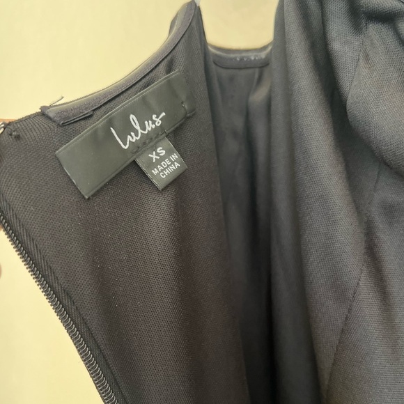 NWOT Dramatic Fanatic Black Strapless Tulle Trumpet Maxi Dress - Picture 6 of 8